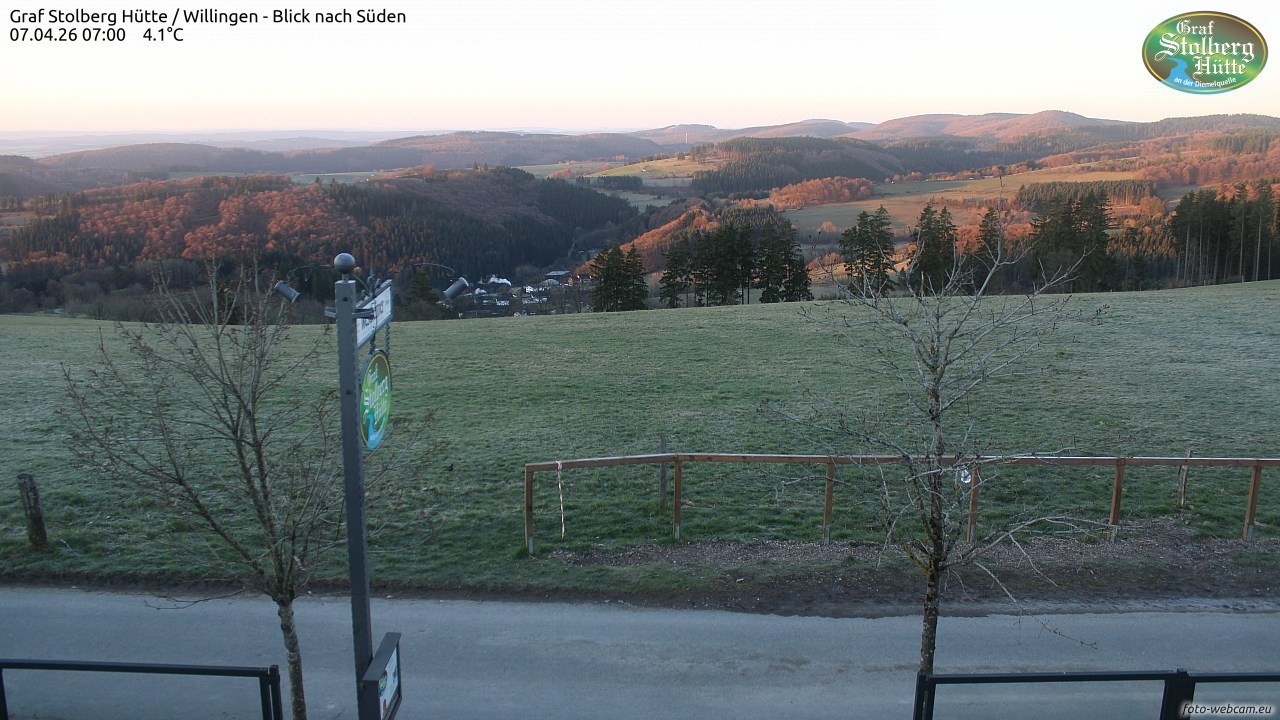 Archiv Foto Webcam Willingen: Graf Stolberg Hütte bei Usseln