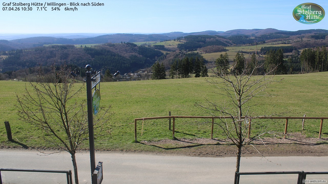 Archiv Foto Webcam Willingen: Graf Stolberg Hütte bei Usseln