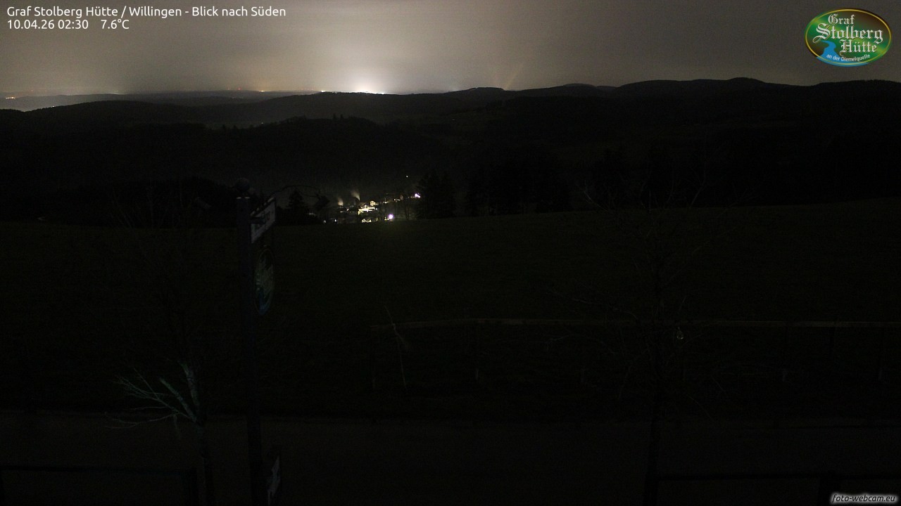 Archived image Webcam Mountain Hut Graf Stolberg near Willingen