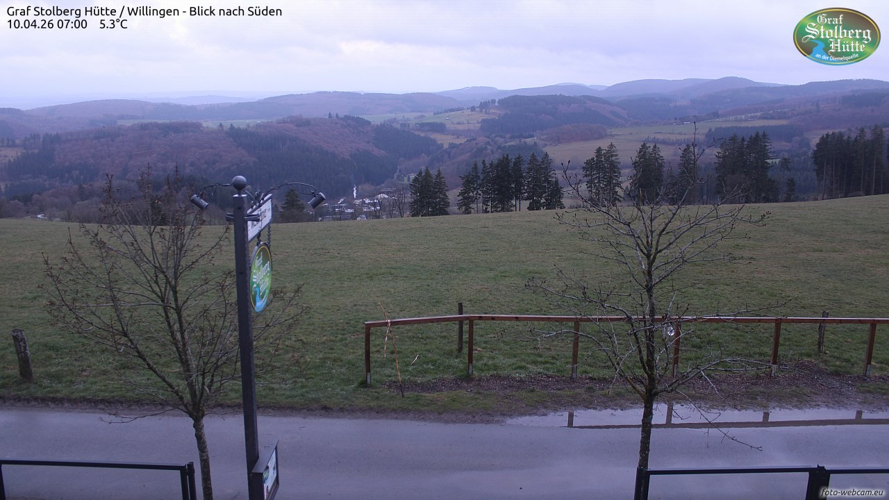 Archiv Foto Webcam Willingen: Graf Stolberg Hütte bei Usseln