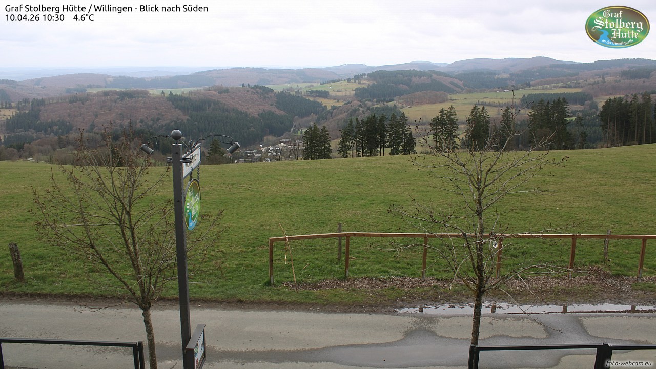 Archiv Foto Webcam Willingen: Graf Stolberg Hütte bei Usseln