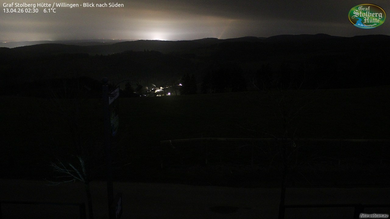 Archived image Webcam Mountain Hut Graf Stolberg near Willingen