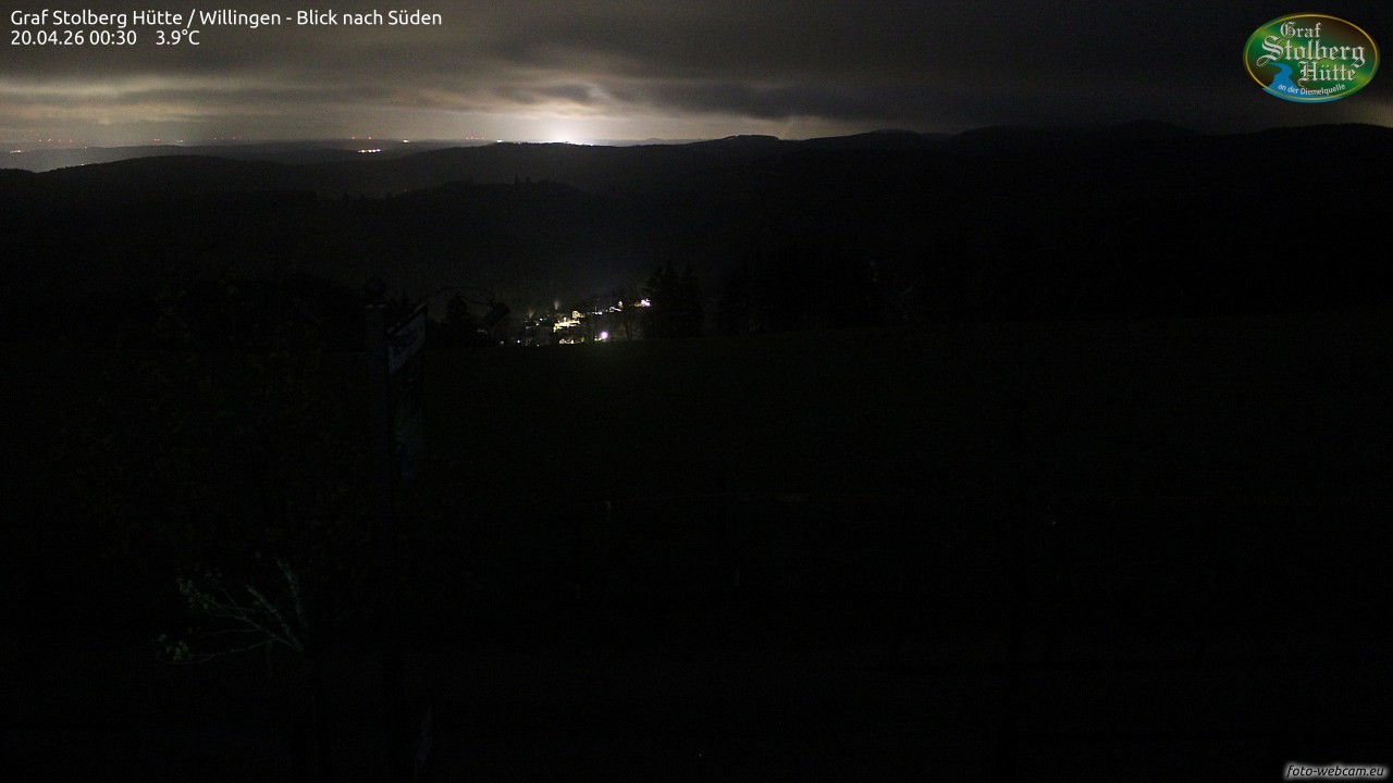 Archiv Foto Webcam Willingen: Graf Stolberg Hütte bei Usseln