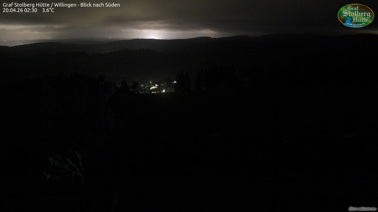 Archiv Foto Webcam Willingen: Graf Stolberg Hütte bei Usseln