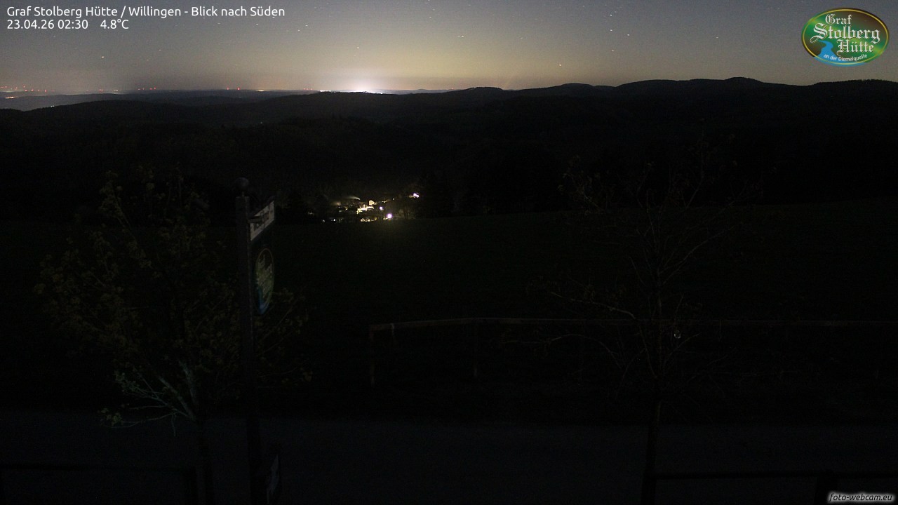 Archiv Foto Webcam Willingen: Graf Stolberg Hütte bei Usseln