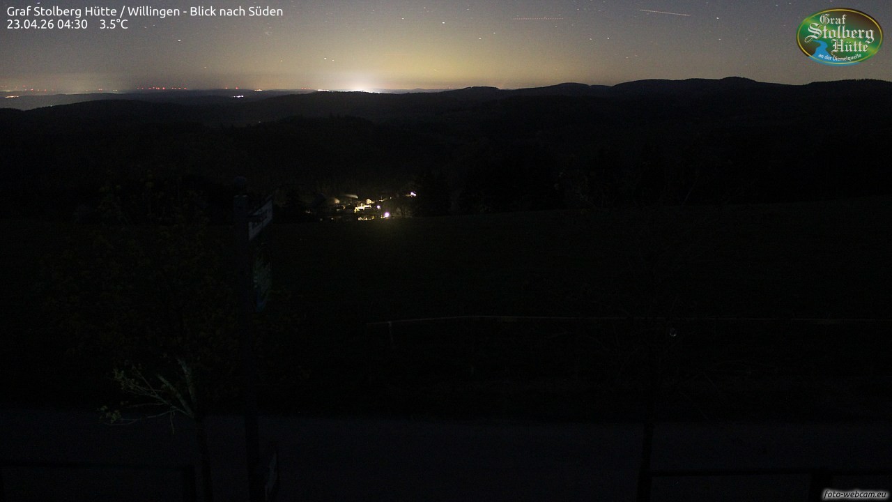 Archiv Foto Webcam Willingen: Graf Stolberg Hütte bei Usseln
