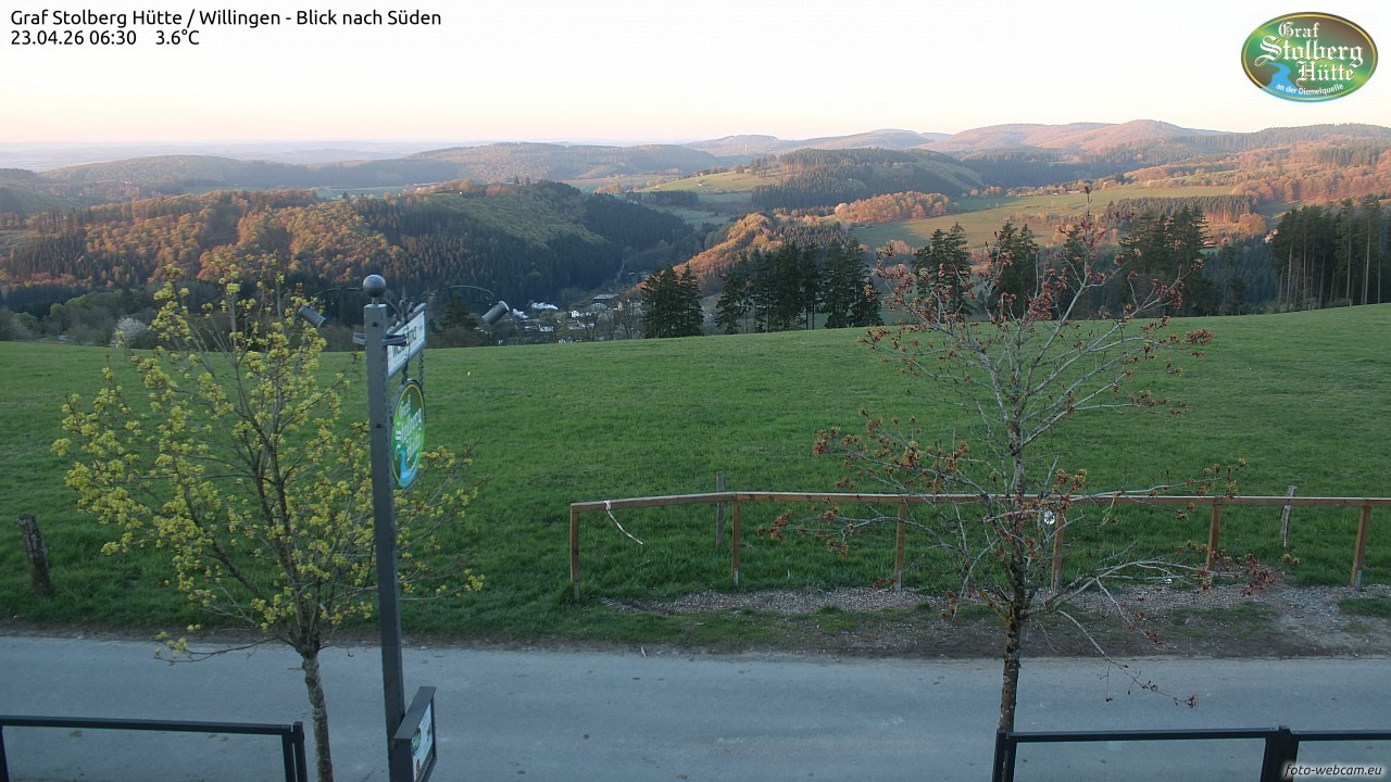 Archiv Foto Webcam Willingen: Graf Stolberg Hütte bei Usseln