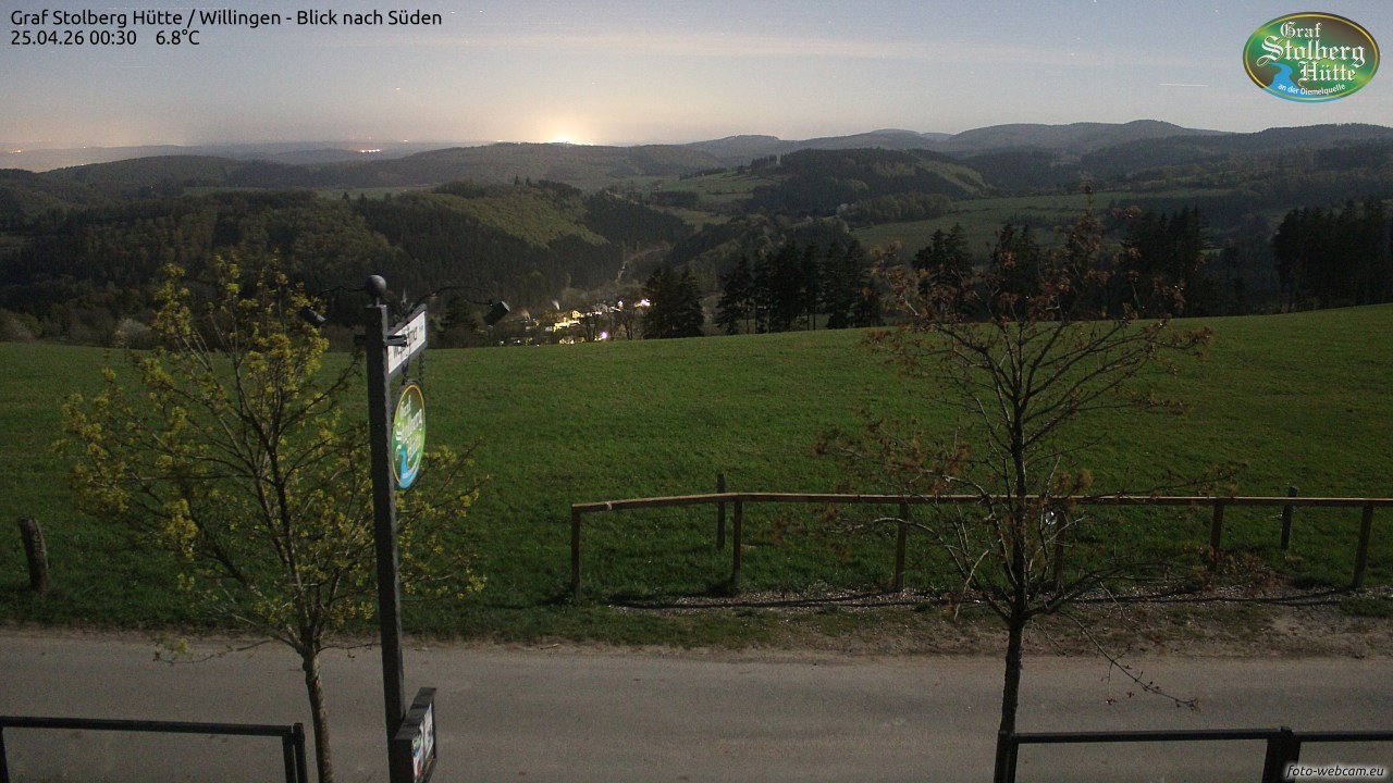 Archiv Foto Webcam Willingen: Graf Stolberg Hütte bei Usseln