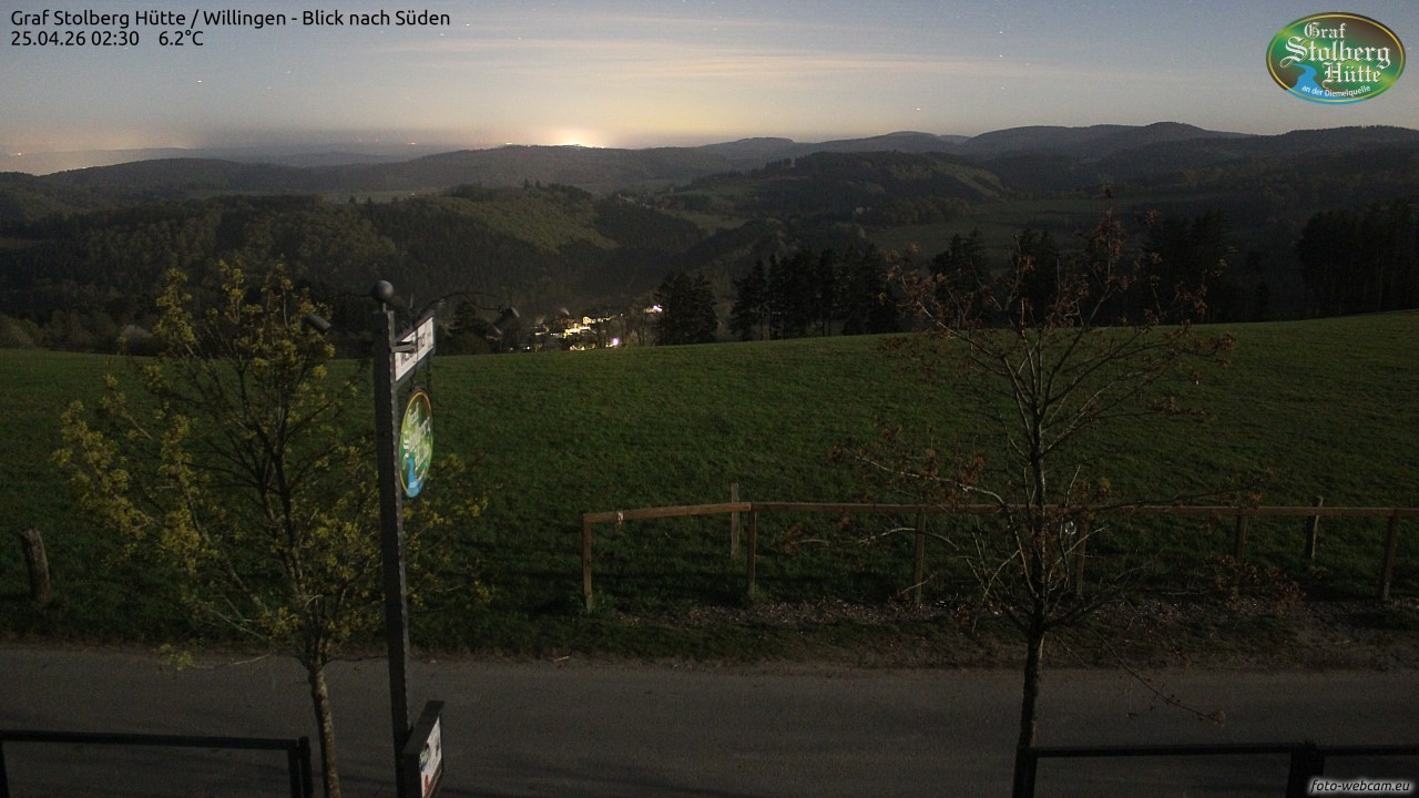 Archiv Foto Webcam Willingen: Graf Stolberg Hütte bei Usseln