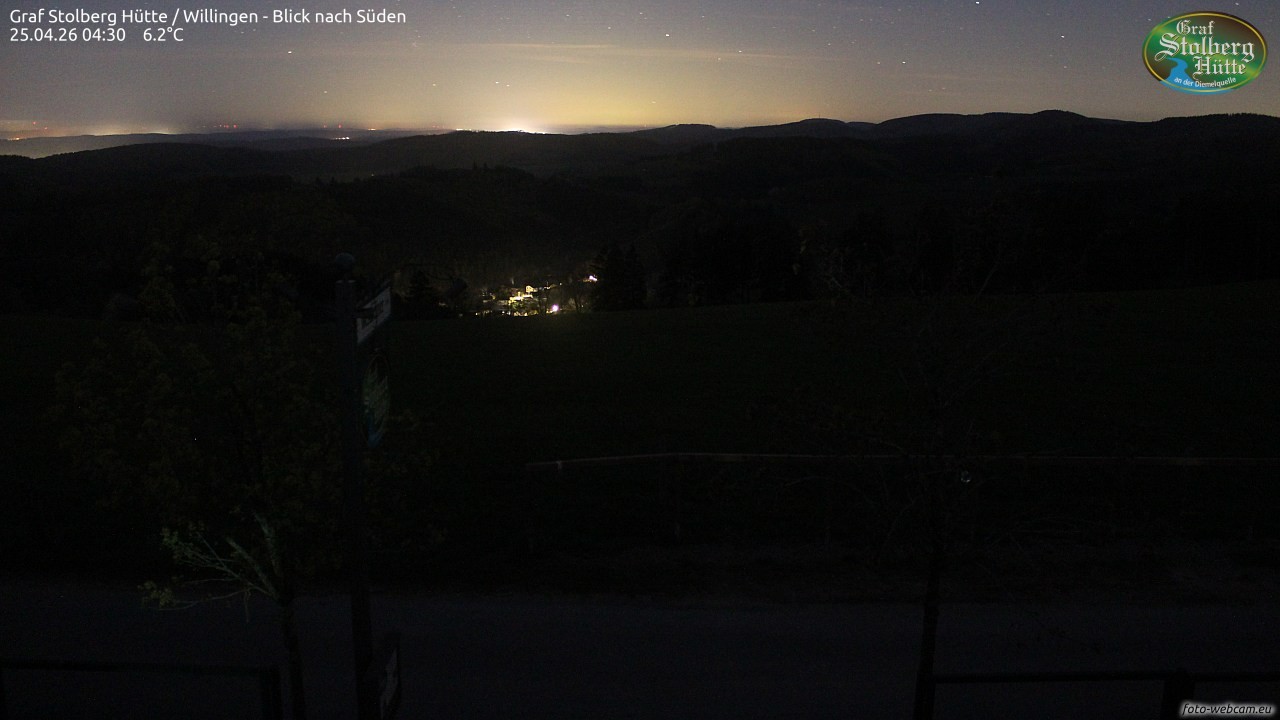 Archiv Foto Webcam Willingen: Graf Stolberg Hütte bei Usseln
