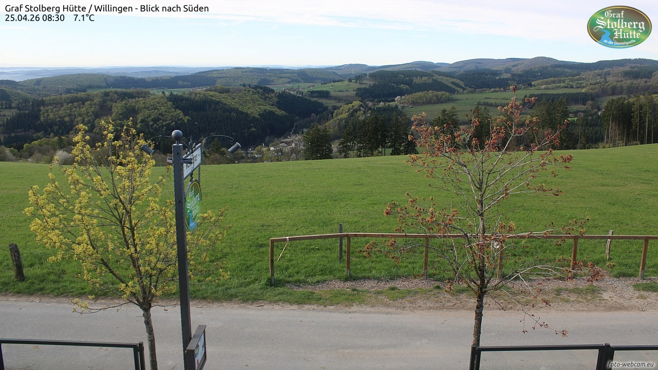 Archiv Foto Webcam Willingen: Graf Stolberg Hütte bei Usseln