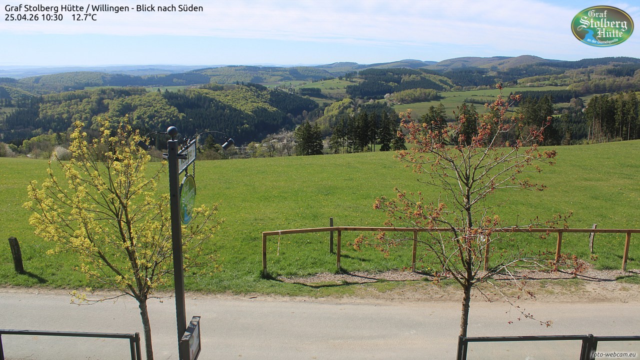 Archiv Foto Webcam Willingen: Graf Stolberg Hütte bei Usseln