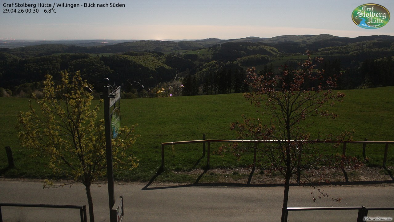 Archived image Webcam Mountain Hut Graf Stolberg near Willingen