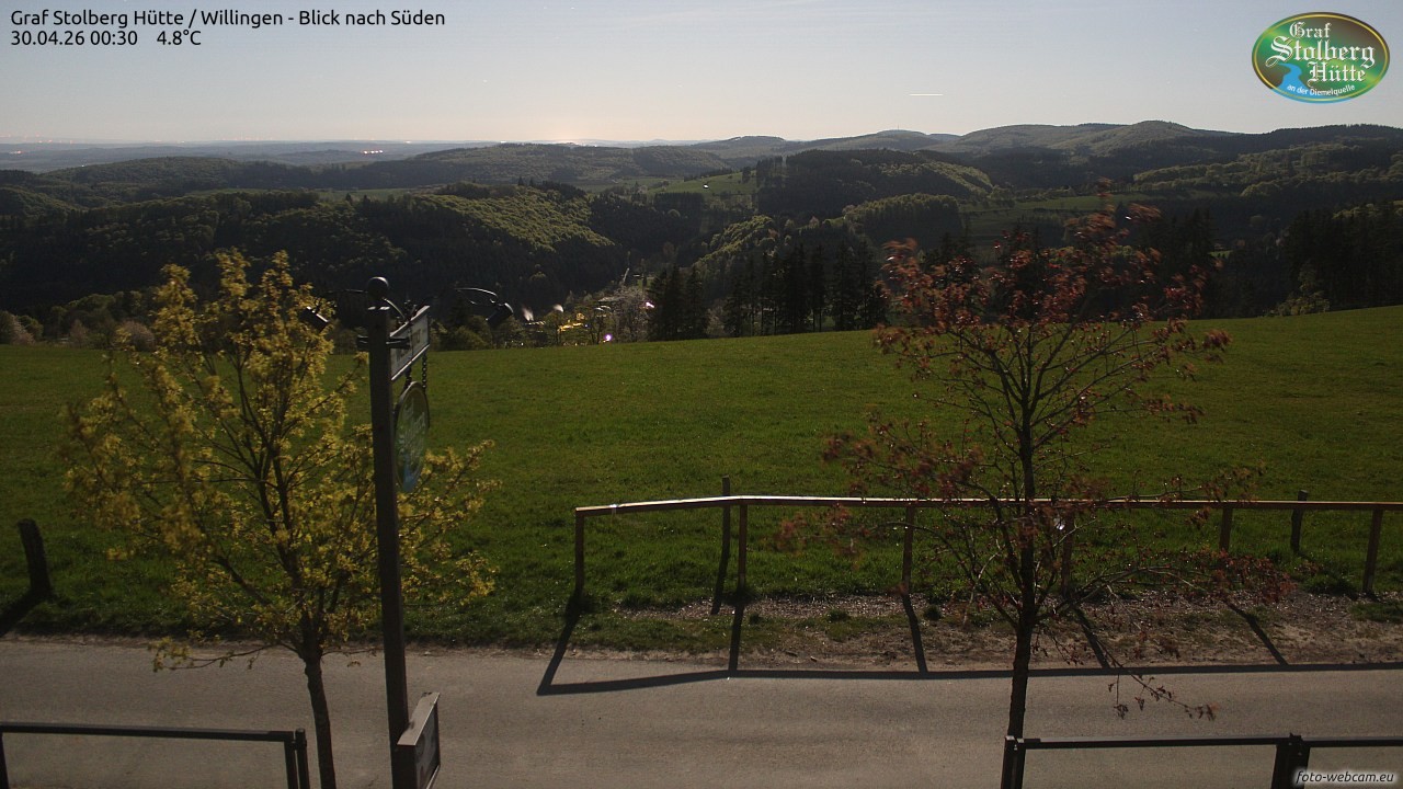 Archiv Foto Webcam Willingen: Graf Stolberg Hütte bei Usseln