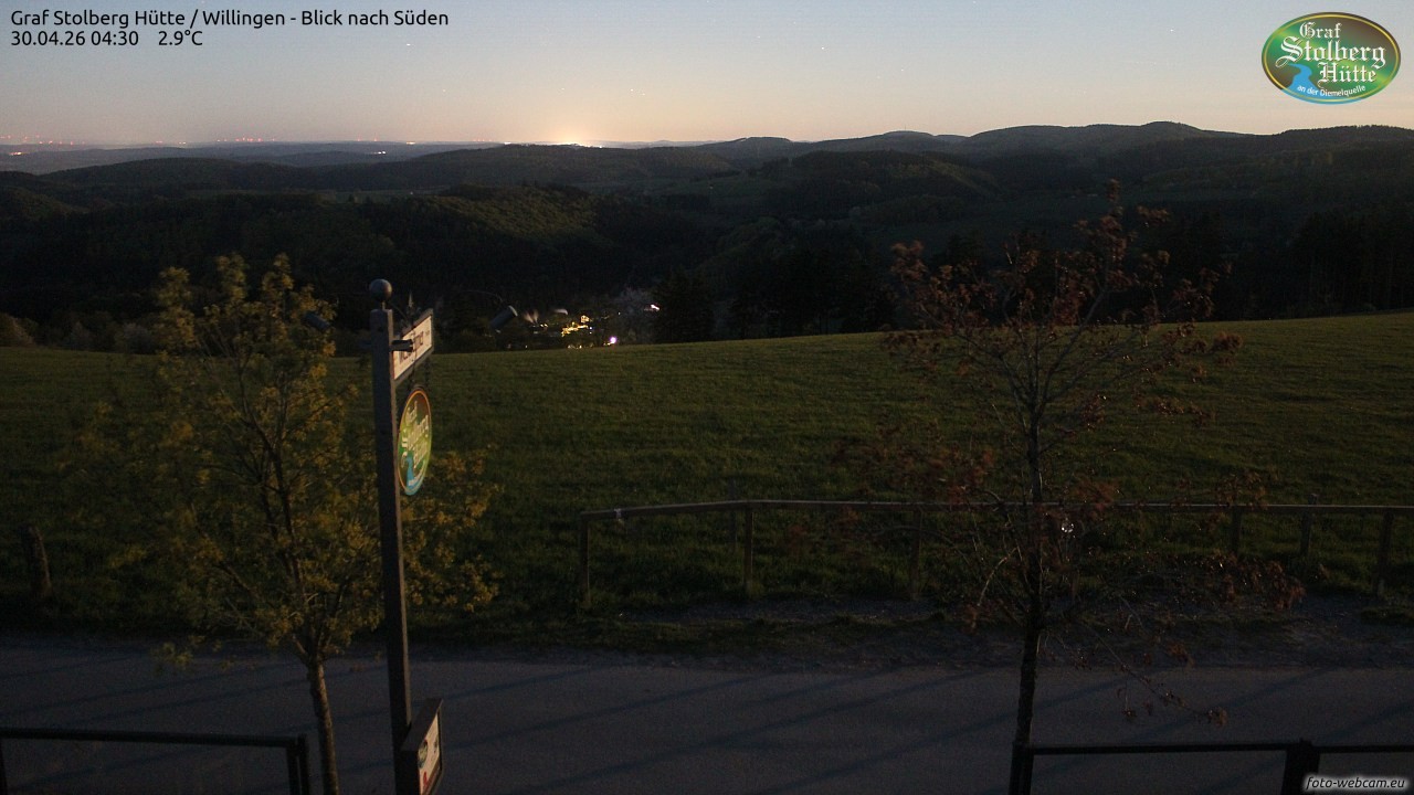 Archiv Foto Webcam Willingen: Graf Stolberg Hütte bei Usseln