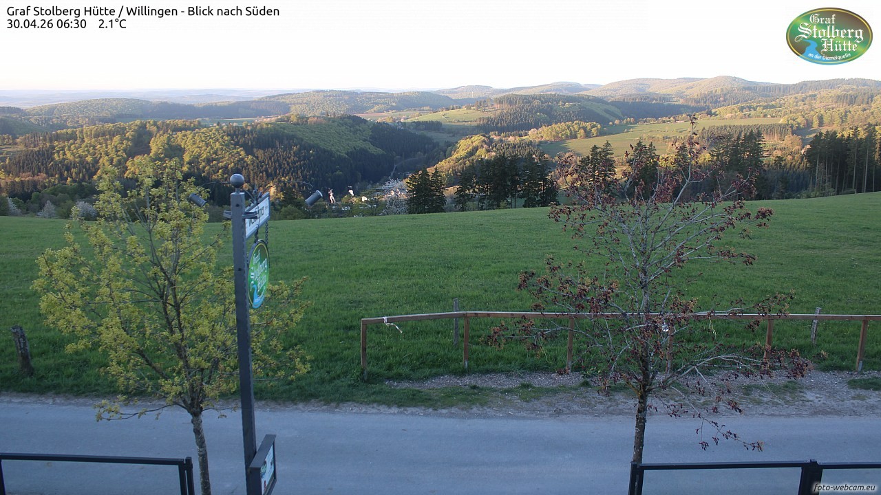 Archiv Foto Webcam Willingen: Graf Stolberg Hütte bei Usseln