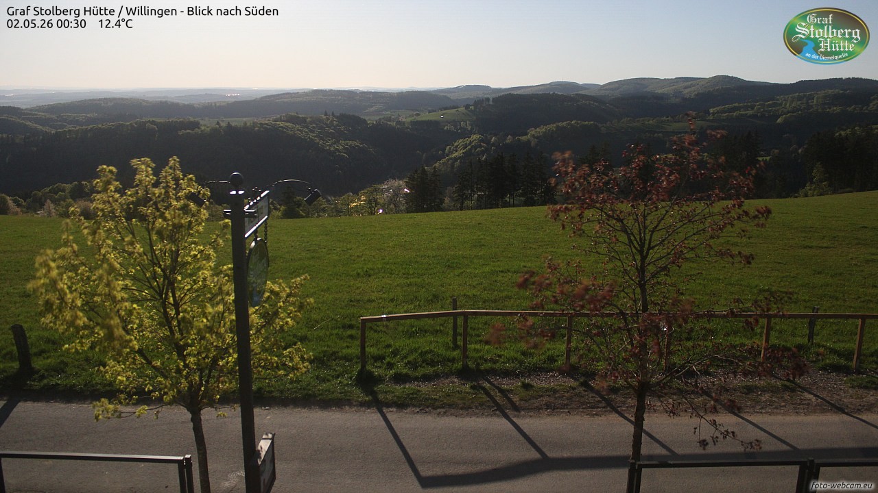 Archiv Foto Webcam Willingen: Graf Stolberg Hütte bei Usseln