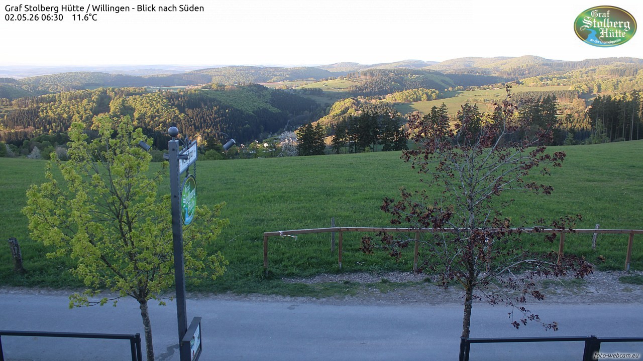 Archiv Foto Webcam Willingen: Graf Stolberg Hütte bei Usseln