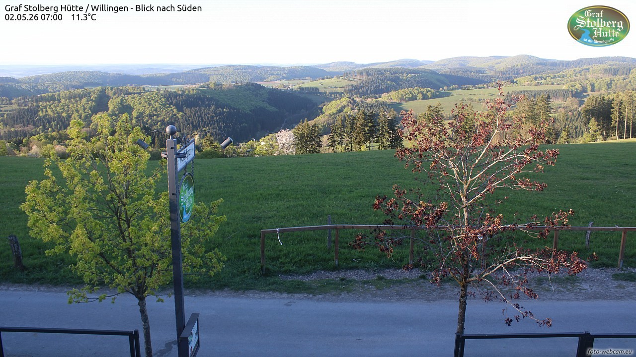 Archiv Foto Webcam Willingen: Graf Stolberg Hütte bei Usseln