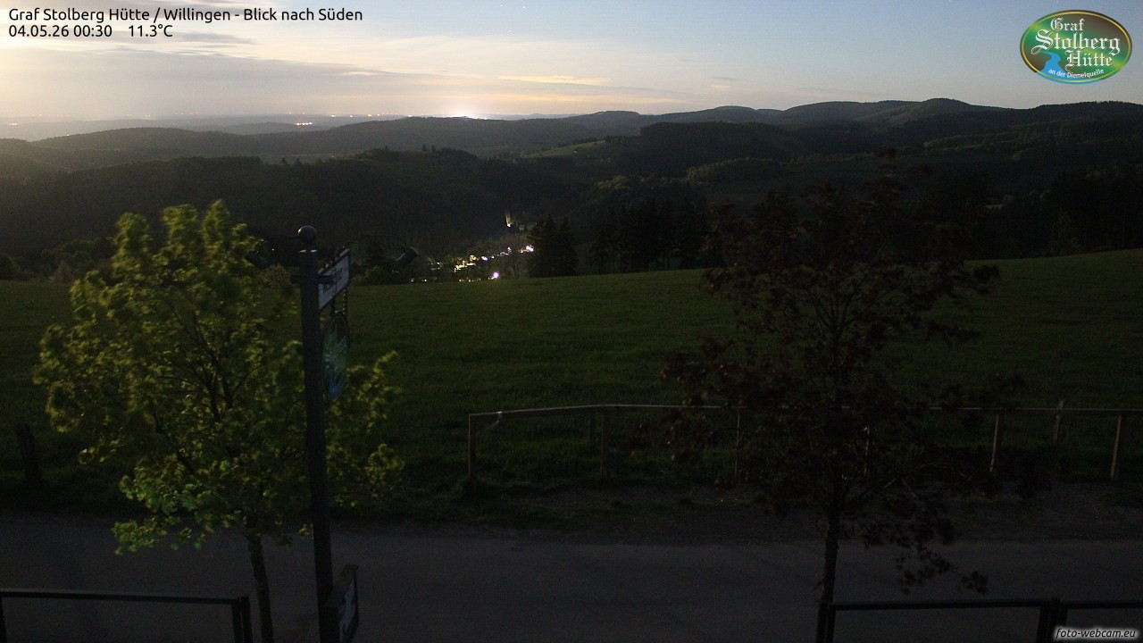 Archiv Foto Webcam Willingen: Graf Stolberg Hütte bei Usseln