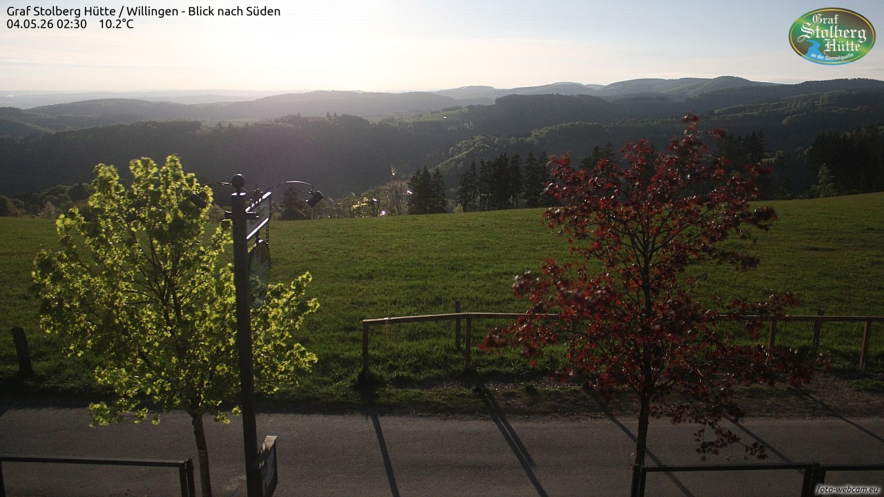 Archiv Foto Webcam Willingen: Graf Stolberg Hütte bei Usseln