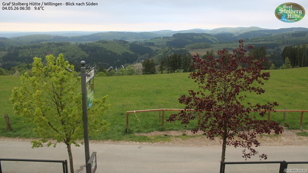 Archiv Foto Webcam Willingen: Graf Stolberg Hütte bei Usseln