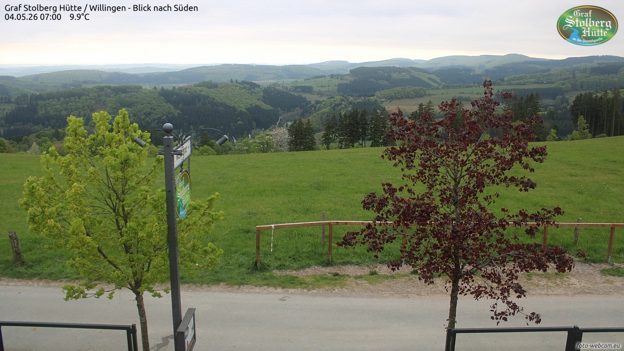 Archiv Foto Webcam Willingen: Graf Stolberg Hütte bei Usseln