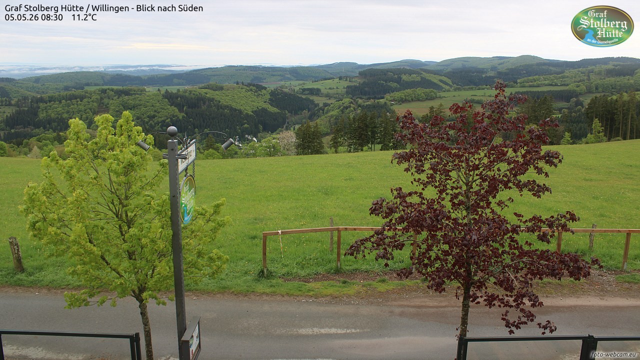 Archiv Foto Webcam Willingen: Graf Stolberg Hütte bei Usseln