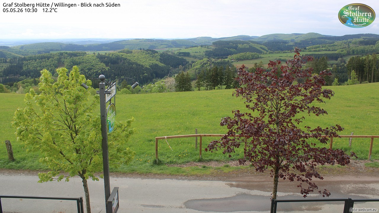Archiv Foto Webcam Willingen: Graf Stolberg Hütte bei Usseln