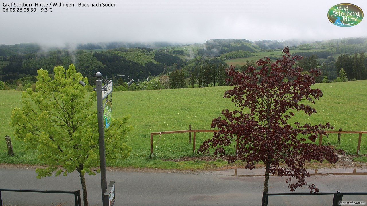 Archiv Foto Webcam Willingen: Graf Stolberg Hütte bei Usseln