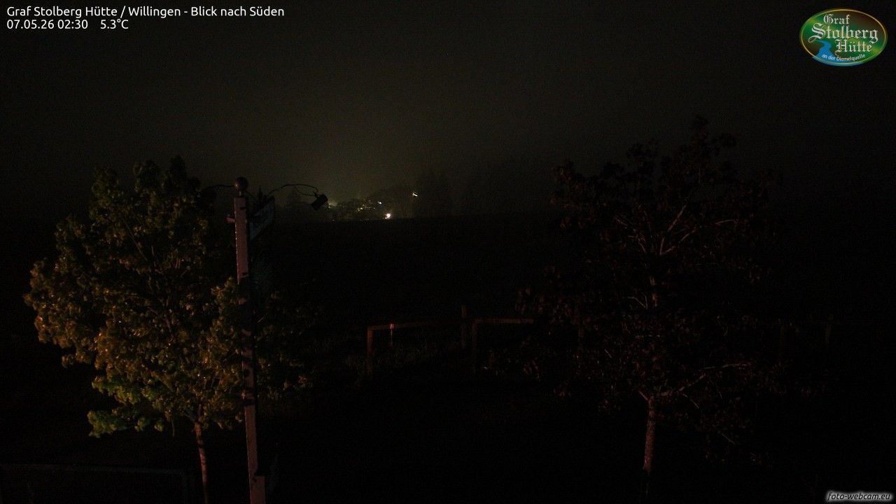 Archived image Webcam Mountain Hut Graf Stolberg near Willingen