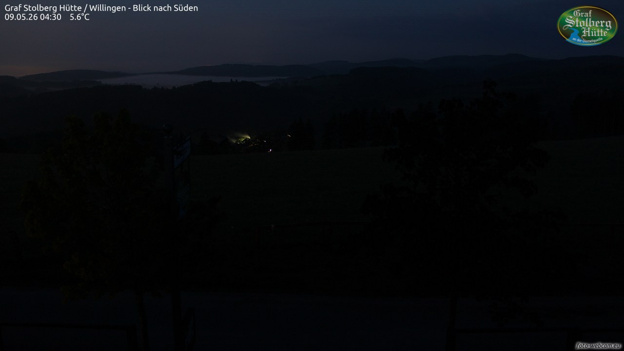 Archiv Foto Webcam Willingen: Graf Stolberg Hütte bei Usseln