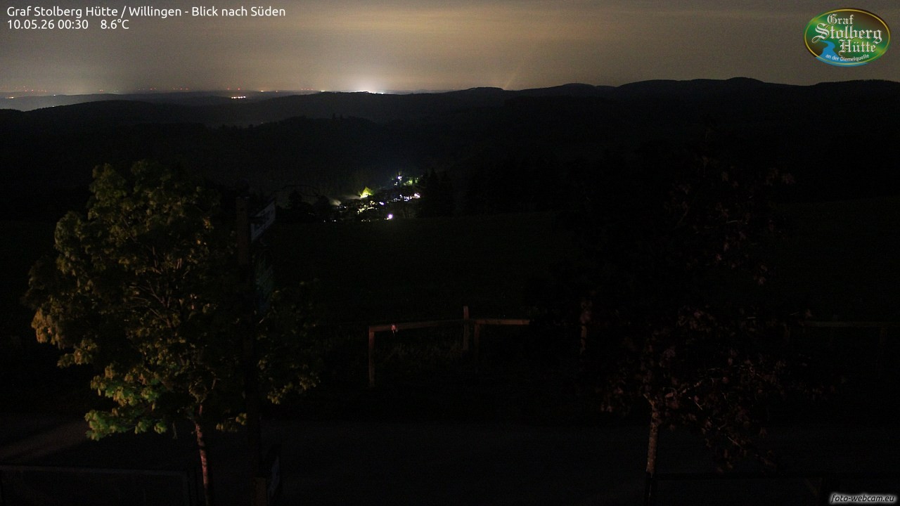 Archived image Webcam Mountain Hut Graf Stolberg near Willingen