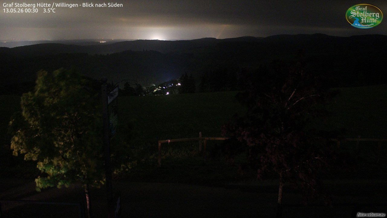 Archiv Foto Webcam Willingen: Graf Stolberg Hütte bei Usseln