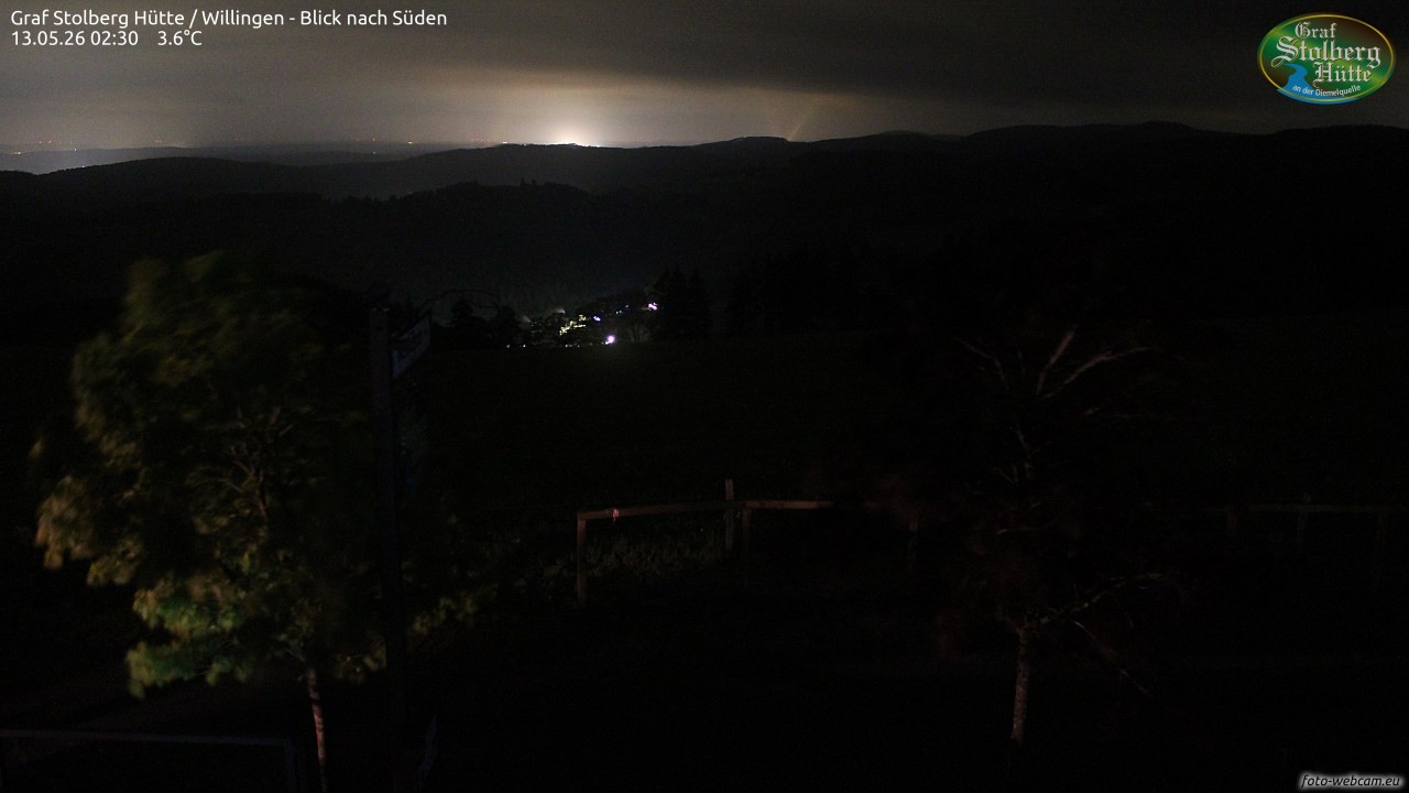 Archiv Foto Webcam Willingen: Graf Stolberg Hütte bei Usseln