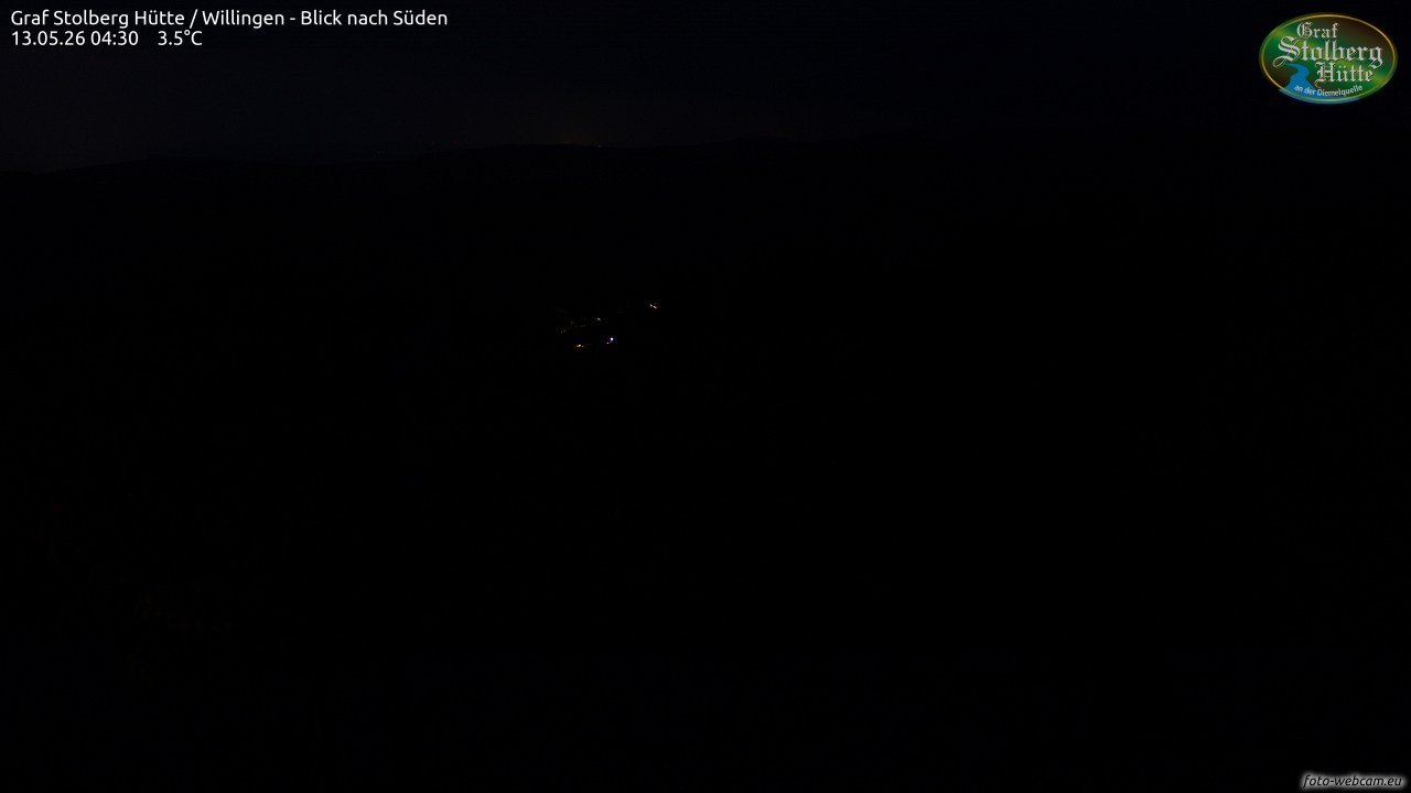 Archiv Foto Webcam Willingen: Graf Stolberg Hütte bei Usseln