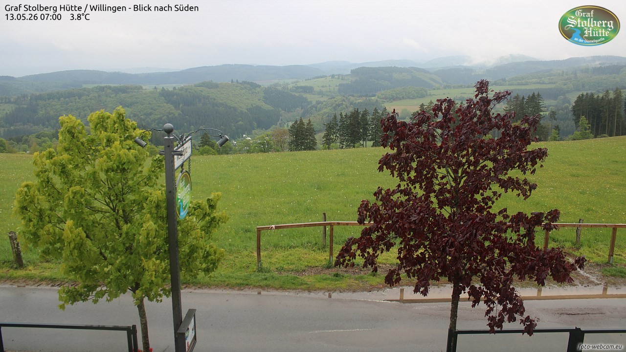 Archiv Foto Webcam Willingen: Graf Stolberg Hütte bei Usseln