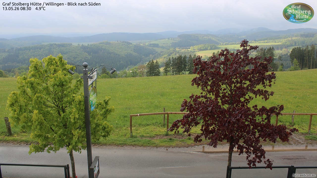 Archiv Foto Webcam Willingen: Graf Stolberg Hütte bei Usseln