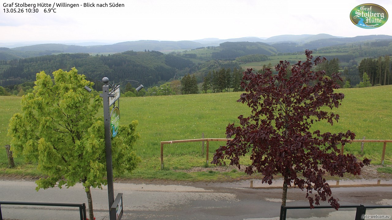 Archiv Foto Webcam Willingen: Graf Stolberg Hütte bei Usseln
