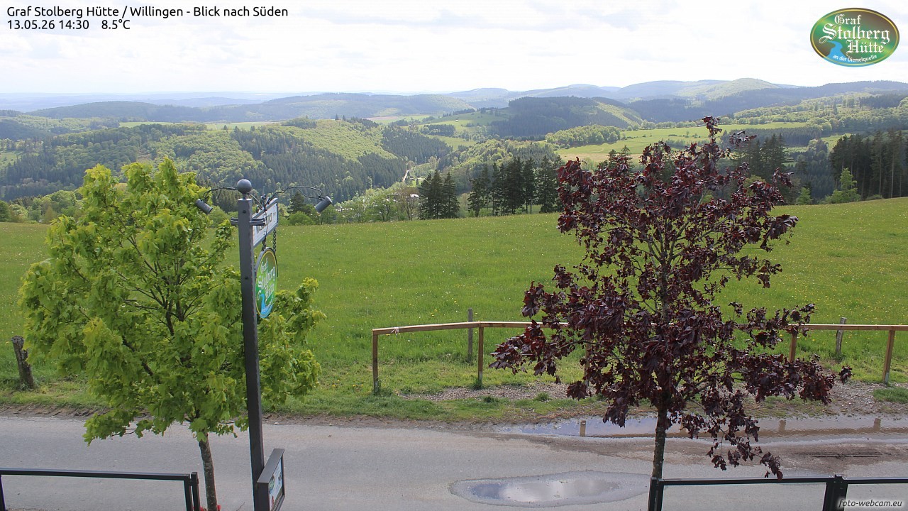Archiv Foto Webcam Willingen: Graf Stolberg Hütte bei Usseln