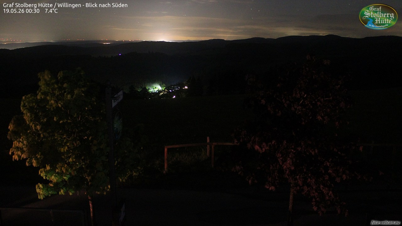 Archiv Foto Webcam Willingen: Graf Stolberg Hütte bei Usseln