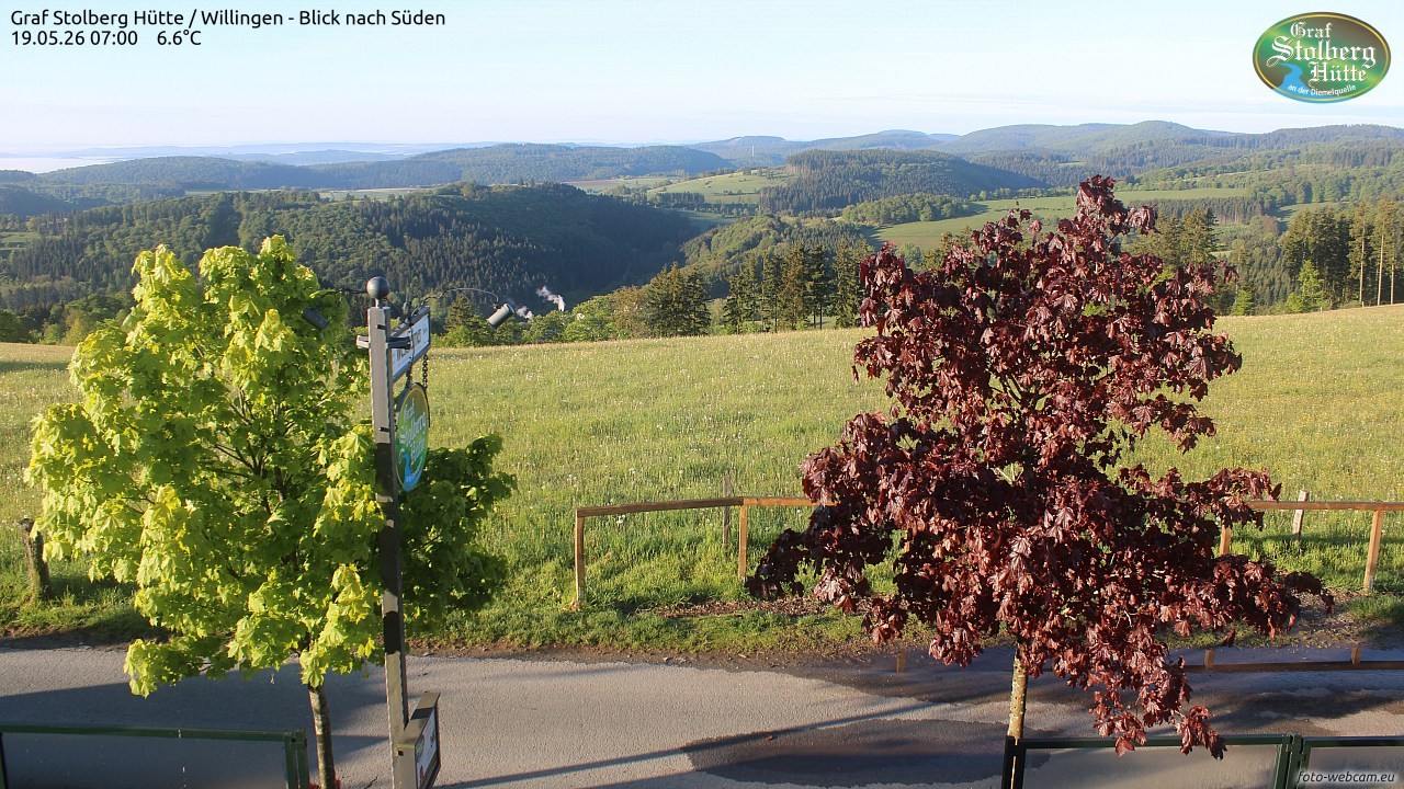 Archiv Foto Webcam Willingen: Graf Stolberg Hütte bei Usseln