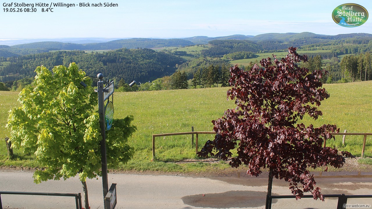 Archiv Foto Webcam Willingen: Graf Stolberg Hütte bei Usseln