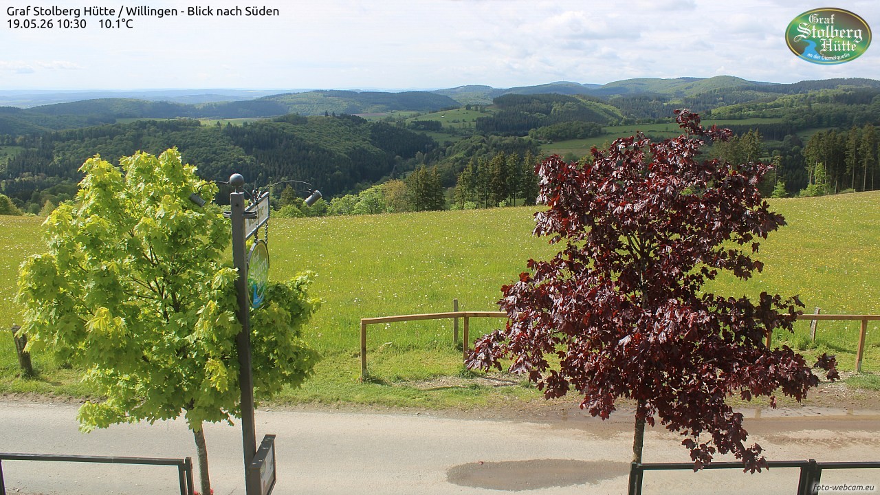 Archiv Foto Webcam Willingen: Graf Stolberg Hütte bei Usseln