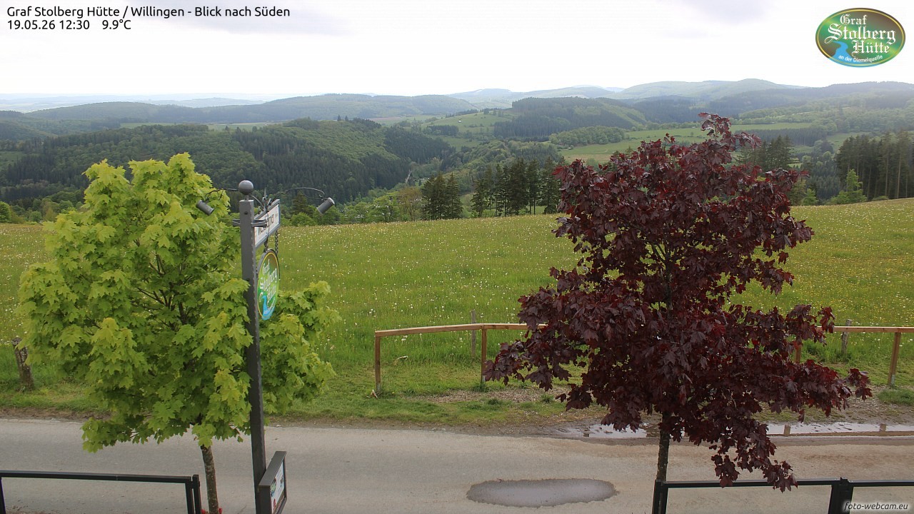 Archiv Foto Webcam Willingen: Graf Stolberg Hütte bei Usseln