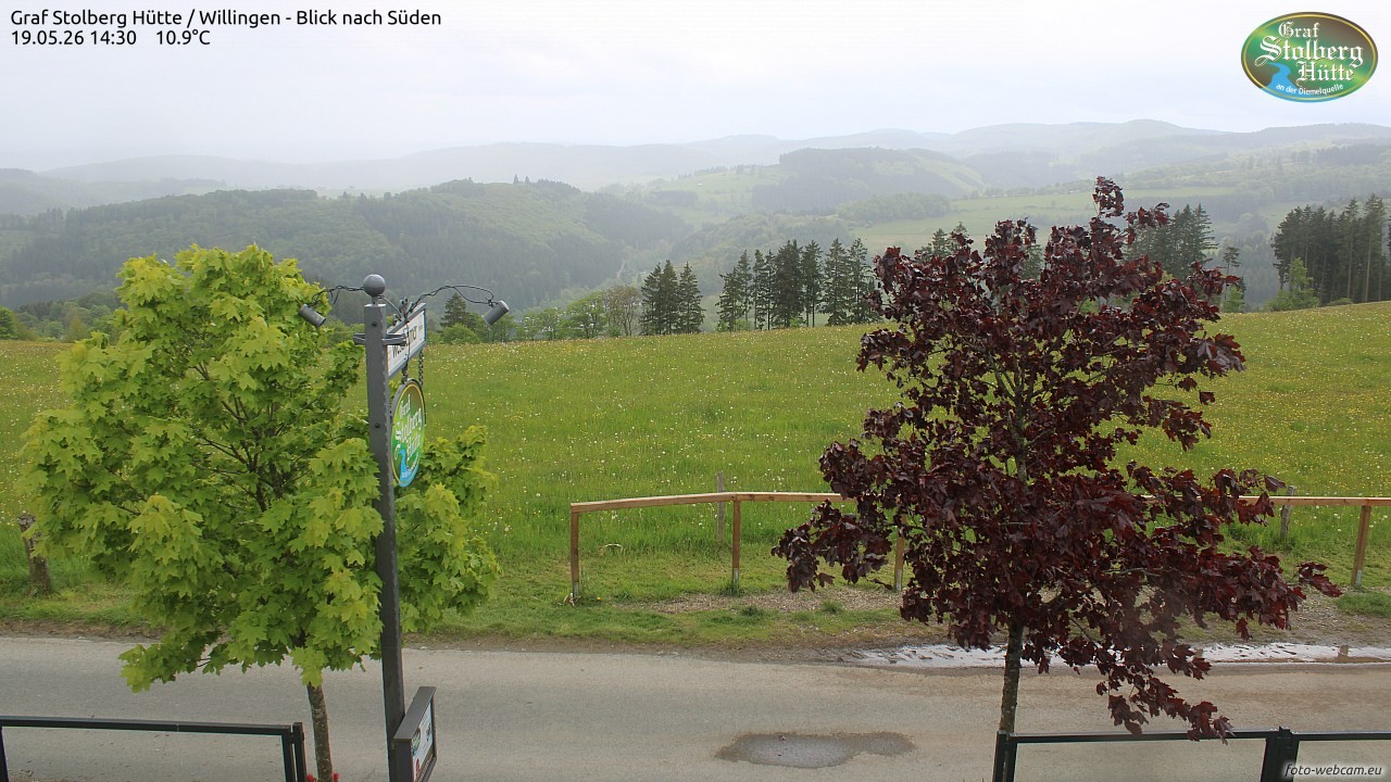Archiv Foto Webcam Willingen: Graf Stolberg Hütte bei Usseln