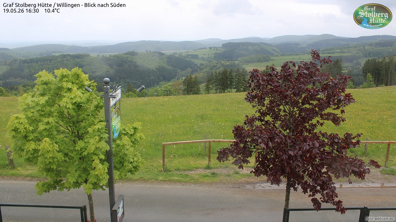 Archiv Foto Webcam Willingen: Graf Stolberg Hütte bei Usseln