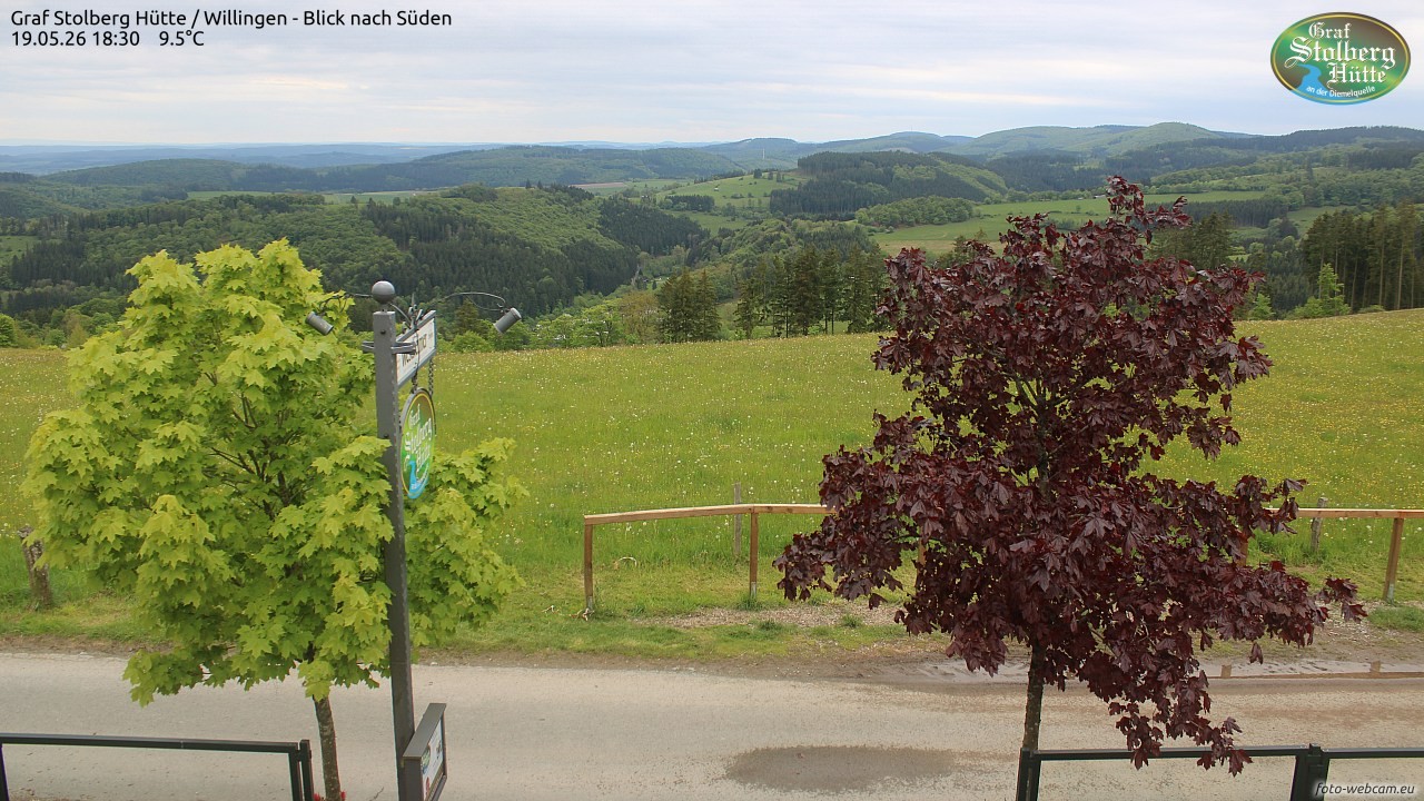 Archiv Foto Webcam Willingen: Graf Stolberg Hütte bei Usseln
