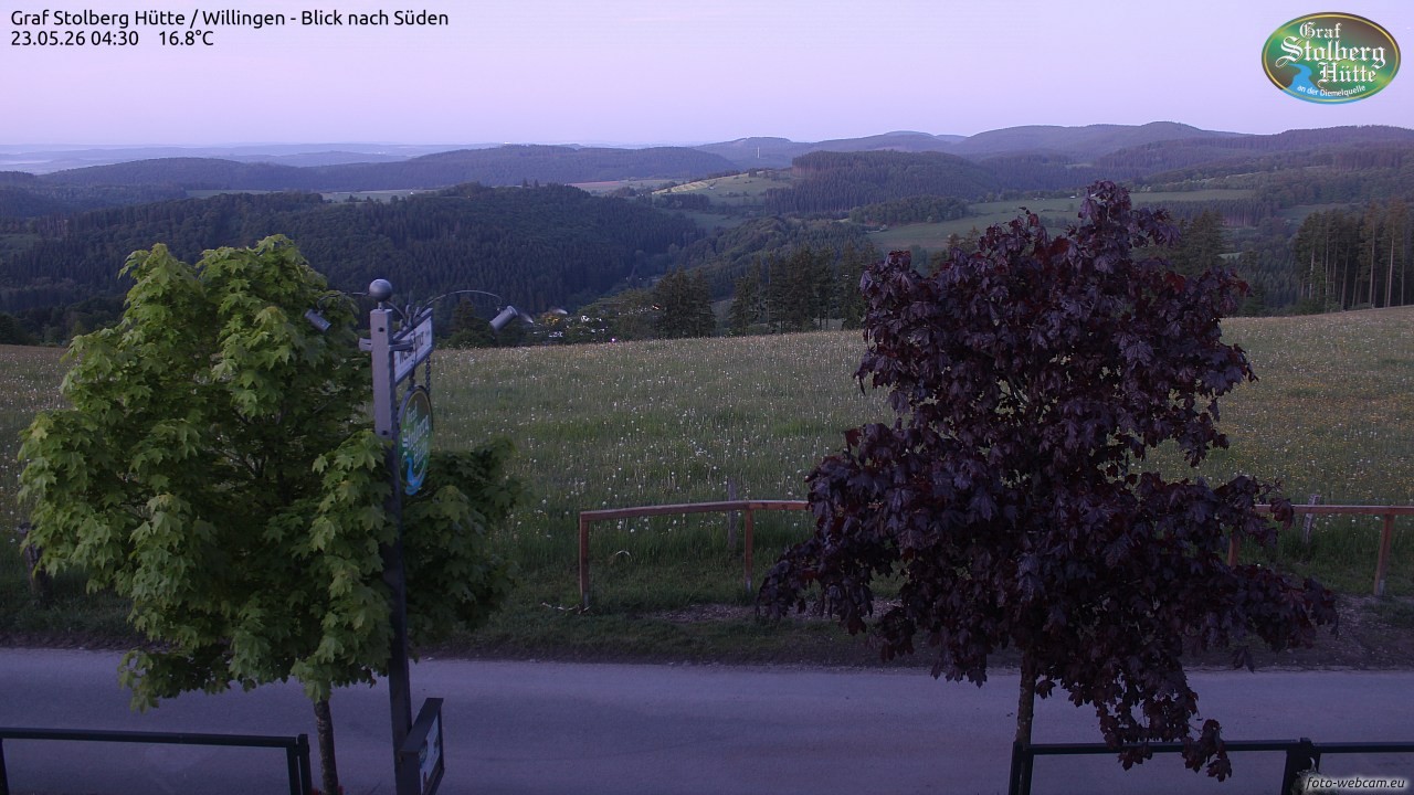 Archiv Foto Webcam Willingen: Graf Stolberg Hütte bei Usseln