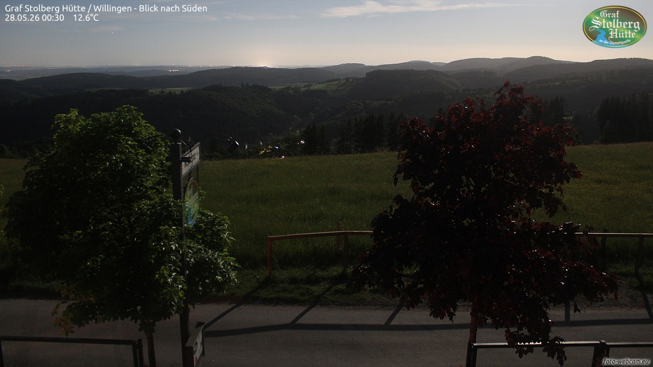 Archived image Webcam Mountain Hut Graf Stolberg near Willingen